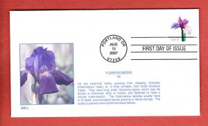 2007 Flowers Stamps - Iris Blossoms - AALL Cachets