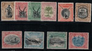 North Borneo 1897-1900 79-88 LH CV$482