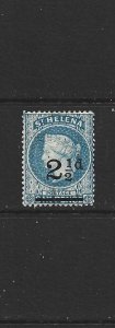 SAINT HELENA - 1893 QUEEN VICTORIA SURCHARGE - SCOTT 47 - MH