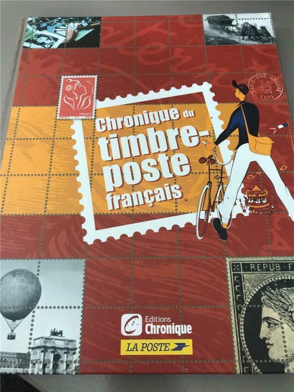 Stamps Literature Chronique du Timbre- poste francais 2005