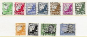 Germany C46-56  1934 set 11  VF  Used