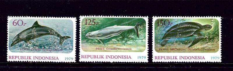 Indonesia 1064-66 MNH 1978 Wildlife Protection   #2