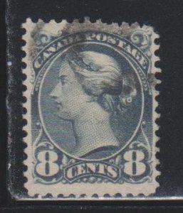 Canada, Queen Victoria 8c  (SC# 44b) Used