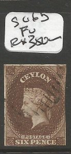 Ceylon SG 6b FU (8cmj)