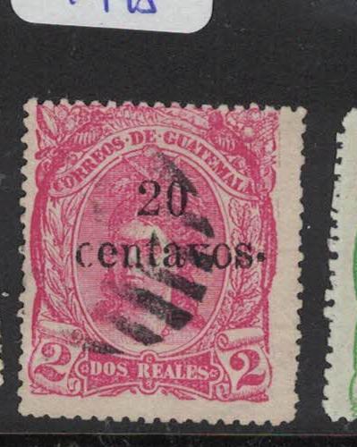 Guatemala SC 20 VFU (1dqn)