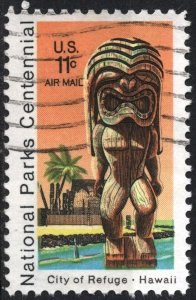 SC#C84 11¢ National Parks: City of Refuge, Hawaii Single (1972) Used