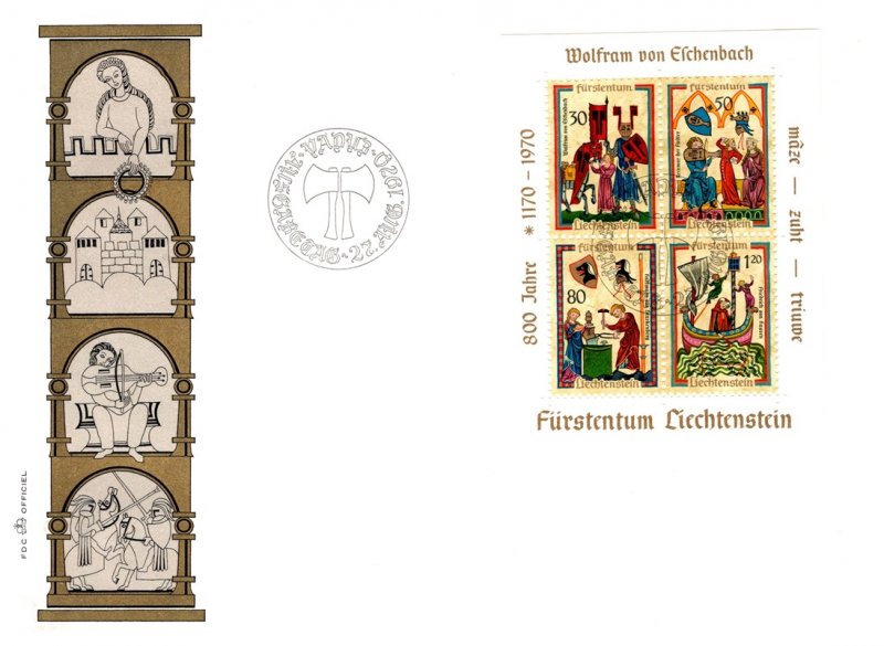 Liechtenstein, Worldwide First Day Cover