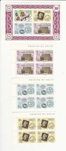 Kenya, Postage Stamp, #520-522, 522a Mint NH, 1990 Sheet Blocks, JFZ