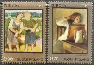 Finland  572-73 MNH 1975 Europa