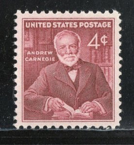 1171 * ANDREW CARNEGIE *  U.S. Postage Stamp  MNH