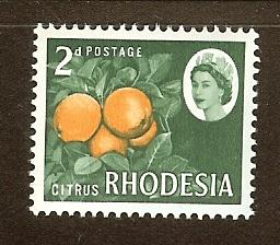 Rhodesia 224 2p Oranges, 1966 MNH