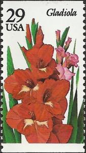 # 2831 MINT NEVER HINGED GLADIOLA