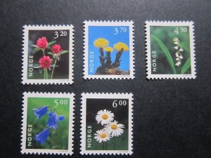 Norway 1997 Sc 1148-1152 set MNH