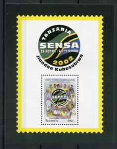 Tanzania 2002 MNH Sensa Ya Watu Na Makazi Nat Population Census 1v S/S Stamps