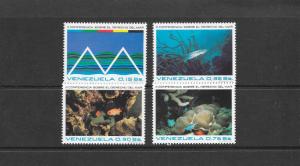 FISH - VENEZUELA #1062-1065  MNH