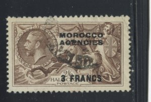 Great Britain - Offices in Morocco 410  Used cgs (2