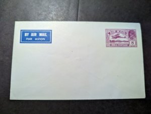 Mint British India Airmail Postal Stationery Envelope 8 Annas Denomination