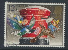 GB SG 1231 SC# 1035 - Used First Day Cancel - Christmas