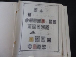 Colombia 1866-1903 Stamp Collection on Scott Specialty Alb Pgs 