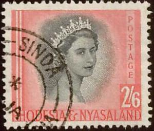 Rhodesia and Nyasaland Scott 152 Used.