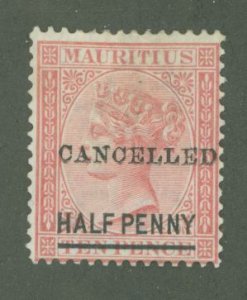 Mauritius #47 var Unused Single