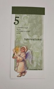 Canada 1999 Christmas Angels #1817a Booklet PANE OF 5 (BK224)