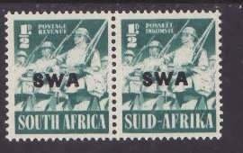 South-West Africa-Sc#135- id7-unused og NH 1/2p Infantry-1941-43-