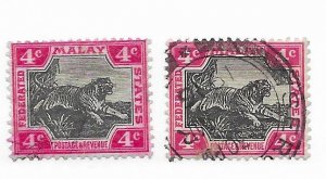 Federated Malay States #28 - Stamp - CAT VALUE $1.00 PICK ONE