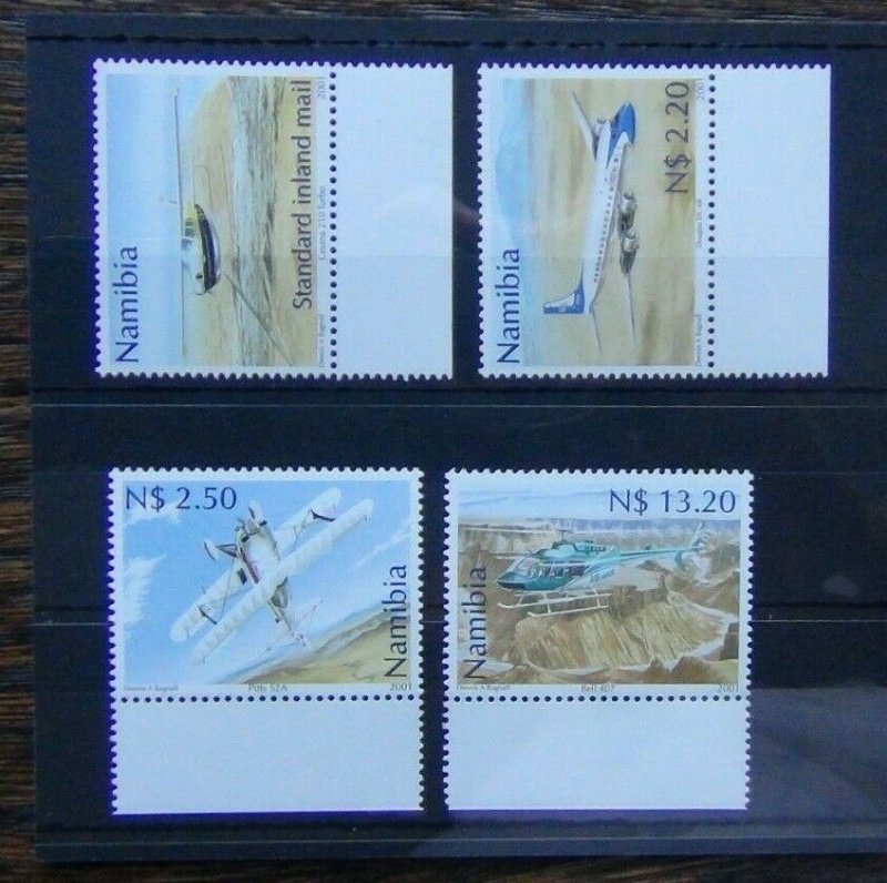 Namibia 2001 Civil Aviation set MNH