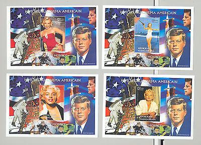 Malagasy 1999 Marilyn Monroe Cinema Apollo 11 Space Kenne...