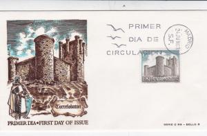 Spain 1969 Spanish Castles 4th Series Set of 3 FDC Unadressed VGC