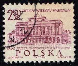 Poland #1341 Staszik Palace; Used