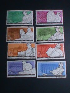 ​CHINA STAMP-1964 SC#810-7 CHEMICAL INDUSTRY-RARE  CTO STAMP-VF BEST QUALITY