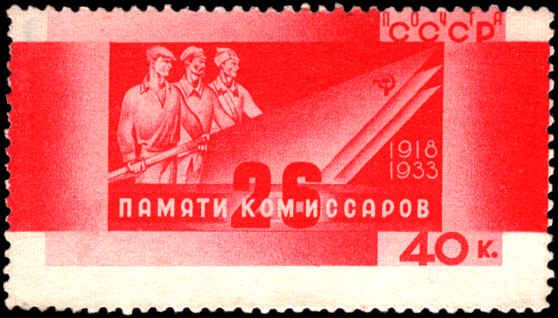 Russia #519-523, Complete Set(5), 1933, Never Hinged