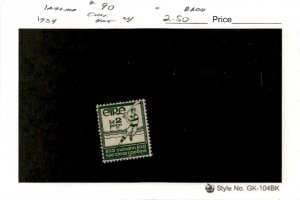 Ireland, Postage Stamp, #90 Mint NH, 1934 Hurling (AC)