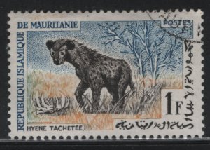 Mauritania 135 Spotted Hyena 1963