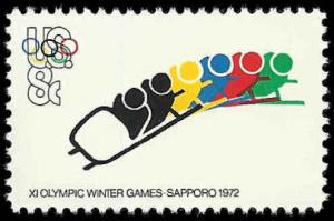 # 1461 MINT NEVER HINGED OLYMPIC BOBSLEDDING XF+