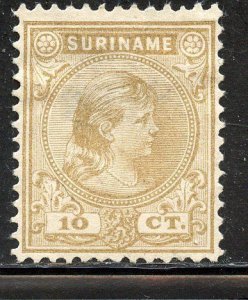 Suriname # 25, Mint Hinge. No Gum as issued