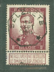 Belgium #102 Used Single