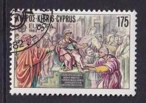Cyprus    #580  cancelled  1982   Europa  175m conversion of Sergius Paulus