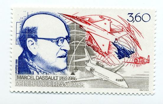 France-Scott's # 2087 Marcel Dassalt - MNH