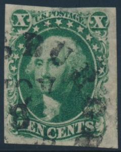 #15 VF+ USED GEM (APP.) WITH TINY THIN CV $160.00++ BQ9582