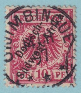 GERMAN SOUTH WEST AFRICA 3  USED - OTJIMBINGUE CANCEL - VERY FINE! - AGL