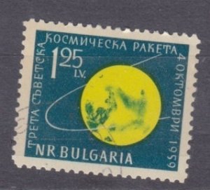 1960 Bulgaria 1163 used Rocket / Moon 6,00 €