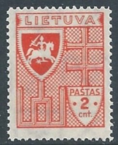 Lithuania #296 NH Lithuanian Arms