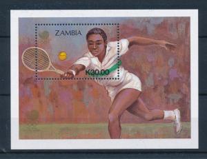 [51229] Zambia 1988 Olympic games Seoul Tennis MNH Sheet