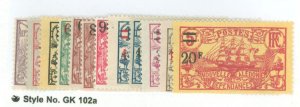 New Caledonia #124-35 Mint (NH) Single (Complete Set)