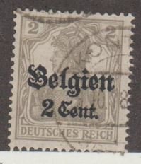 German Occupation - Belgium Scott #N10 Stamp - Used Single