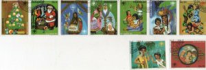 Thematic Stamps Others - paraguay 1980 xmas/children 9V used