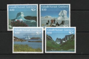 Greenland - SC# 240 & 241 + 289 & 290 MNH   -              Lot 0120067